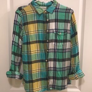 J Crew boy fit button down